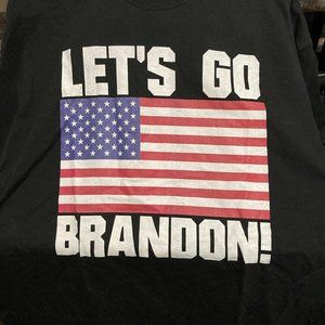 Unisex "LETS GO BRANDON "  Tshirts. Size S- 2XL Patriotic flag